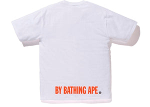 BAPE - COLORS APE FACE TEE (WHITE/BLACK) - COLORS2
