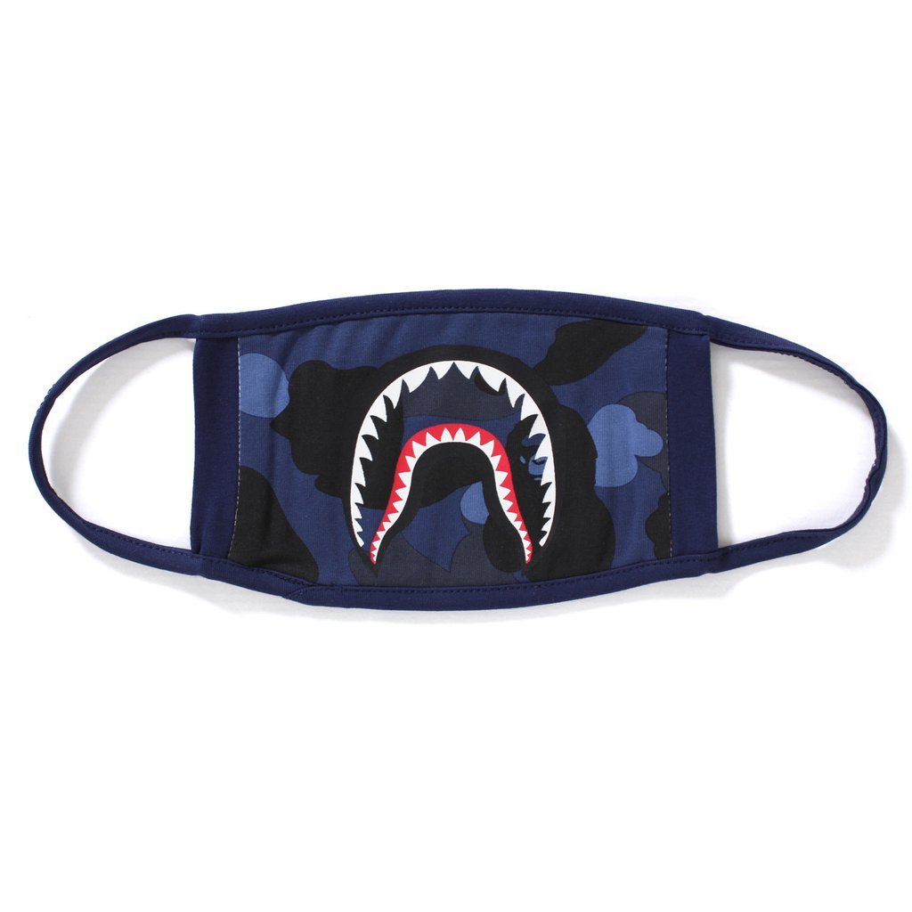 BAPE - COLOR CAMO SHARK MASK (BLUE) - COLOR