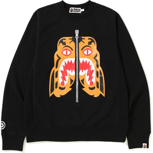 BAPE - TIGER HEAVY WEIGHT CREWNECK (BLACK) - CRBLK1