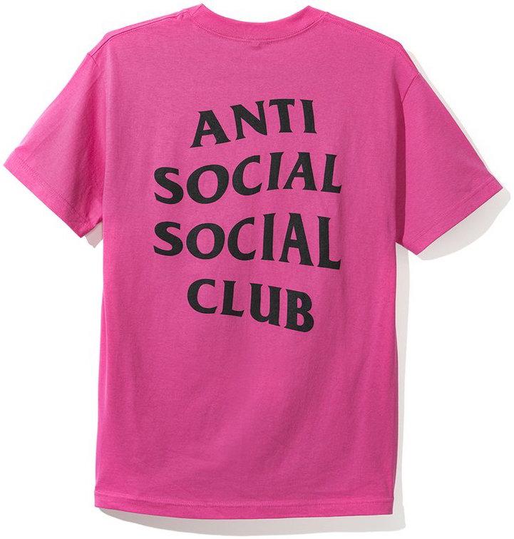 ANTI SOCIAL SOCIAL CLUB - CRITICAL TEE (HOT PINK) - CRIT2