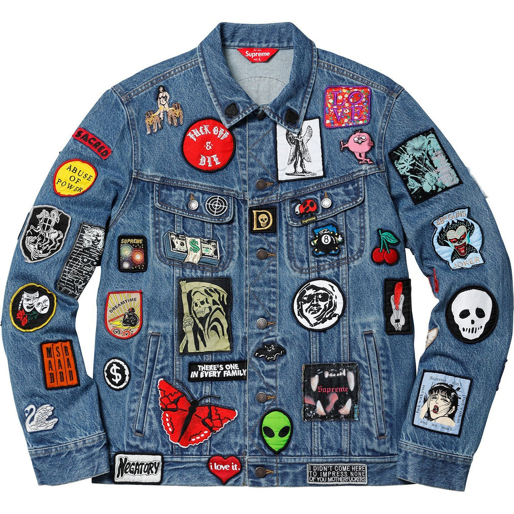 SUPREME - PATCHES DENIM TRUCKER JACKET (BLUE) - DEN1_ff2deb25-3aeb-4829-a62d-f293599bae24