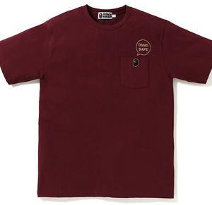 BAPE/DSM - APE HEAD ONE POINT TEE (BURGUNDY) - DSMBUR