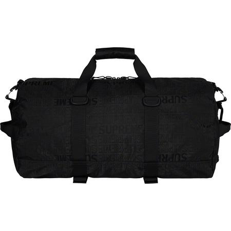 SUPREME - DUFFLE BAG S/S '19 (BLACK) - DUF2