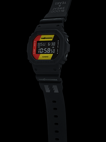 G-SHOCK X THE HUNDREDS - DW5600HDR-1 (BLACK) - DW5600HDR-1-large-4