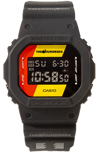 G-SHOCK X THE HUNDREDS - DW5600HDR-1 (BLACK) - DW5600HDR-1_large_18a53112-88a0-4ce9-8169-d4b94d743c84