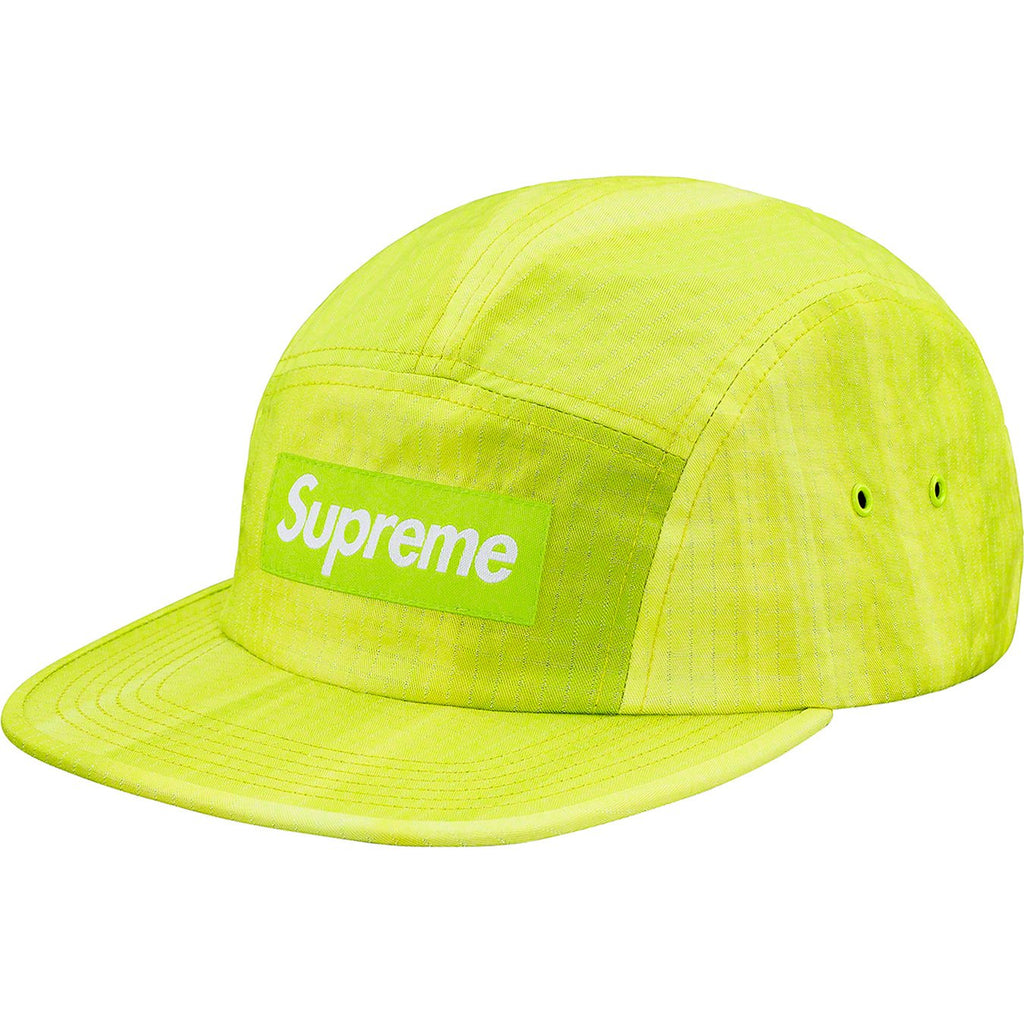 SUPREME - TIE DYE RIPSTOP CAMP CAP (LIME) - DYE1