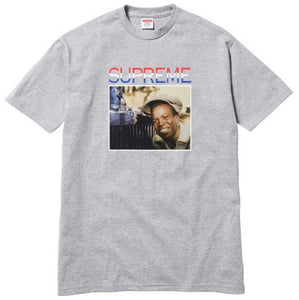 SUPREME - ENGLISHMAN TEE (HEATHER GREY) - ENG