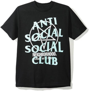 ANTI SOCIAL SOCIAL CLUB/NEIGHBORHOOD - FILTH FURY TEE (BLACK) - FIBLK1