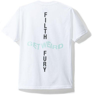 ANTI SOCIAL SOCIAL CLUB/NEIGHBORHOOD - FILTH FURY TEE (WHITE) - FILWHT2