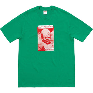 SUPREME - FUCK FACE TEE (GREEN) - FUCGRN