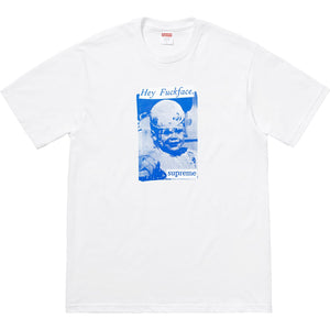 SUPREME - FUCK FACE TEE (WHITE) - FUCKWHT