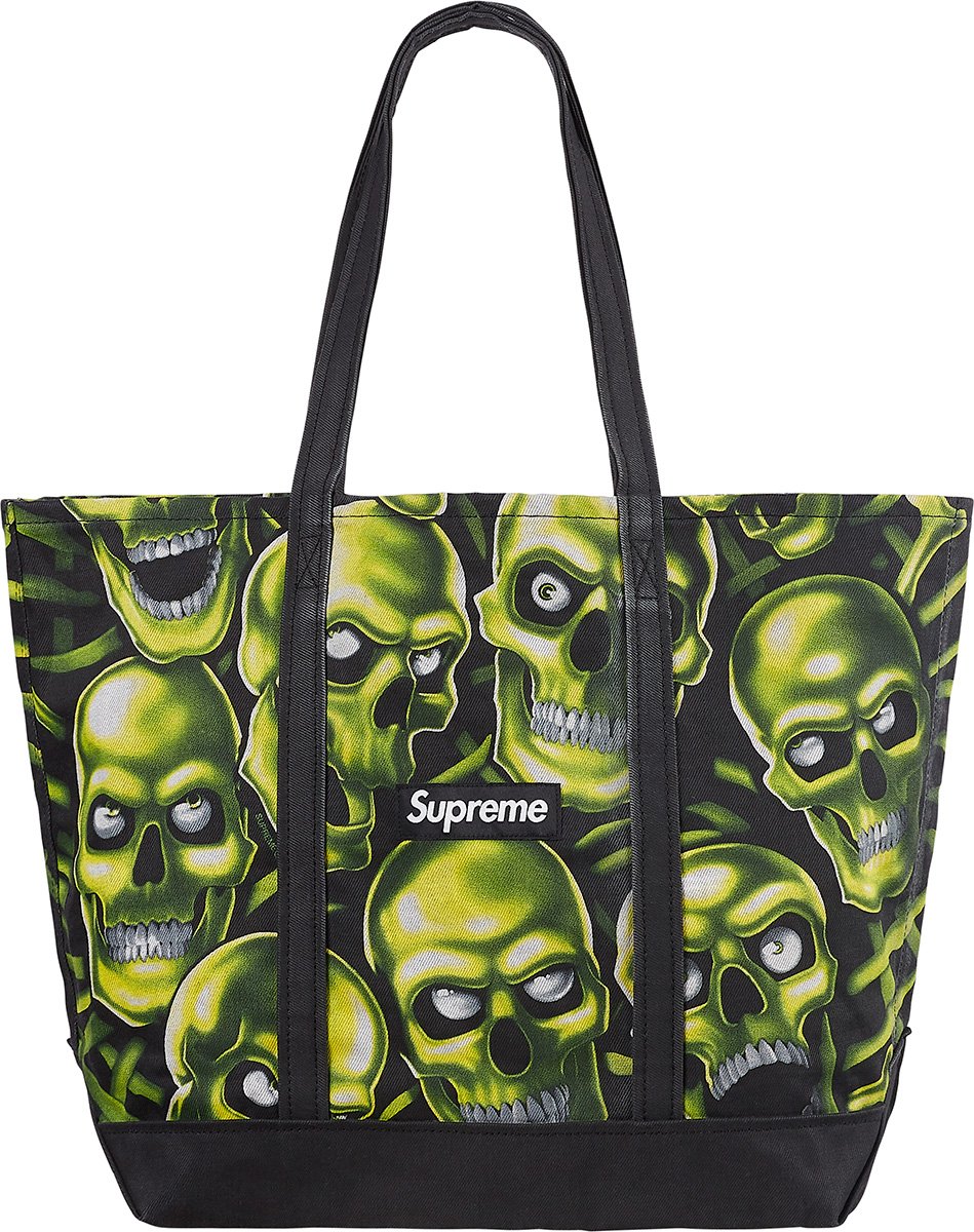 SUPREME - SKULL PILE TOTE - FnxLufJnDxM