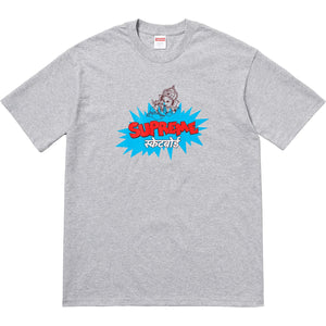 SUPREME - GANESHA TEE (HEATHER GREY) - GANGRY