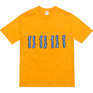 SUPREME - GONZ LOGO TEE (MUSTARD) - GONMUS