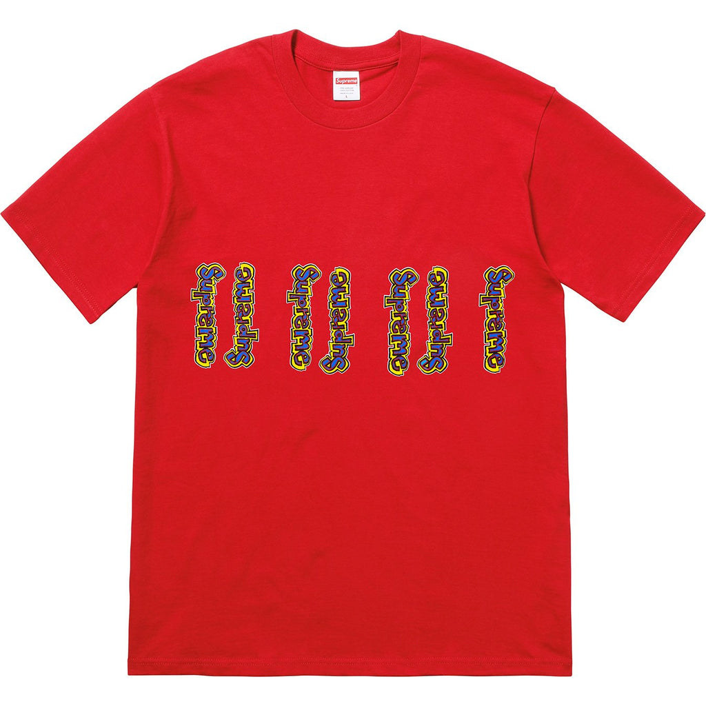 SUPREME - GONZ LOGO TEE (RED) - GONRED