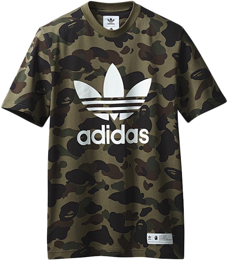 BAPE/ADIDAS - ADICOLOR TEE (GREEN) - GRN1