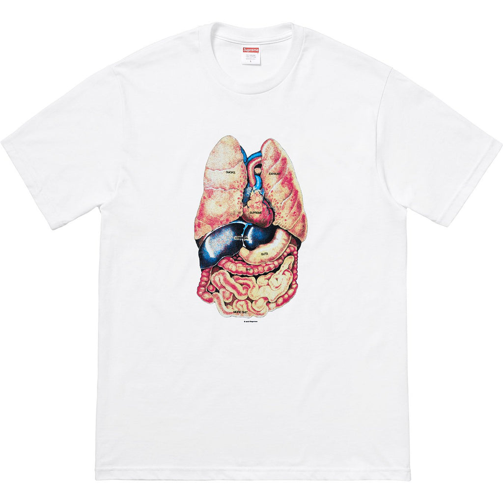 SUPREME - GUTS TEE (WHITE) - GUTS