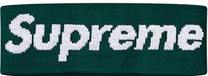 SUPREME/NEW ERA - BIG LOGO HEADBAND (DARK GREEN) - HEAD_b8ef6140-e08b-4bab-a574-d88beba3cb89