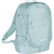 SUPREME - BACKPACK S/S '19 (ICEY BLUE) - ICEE