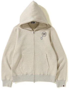 BAPE/DSM - APE HEAD ONE POINT FULL ZIP HOODIE (IVY) - IVY