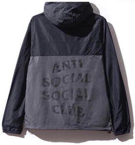 ANTI SOCIAL SOCIAL CLUB - REFLECTIVE JACKET (BLACK) - JA1