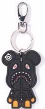 BAPE/BE@RBRICK - SILICON KEYCHAIN (BLACK) - KEYCHAIN