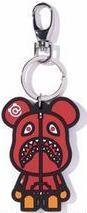 BAPE/BE@RBRICK - SILICON KEYCHAIN (RED) - KEYCHAIN_cd4b5c5e-4e82-4075-97fa-2211f18e68b5