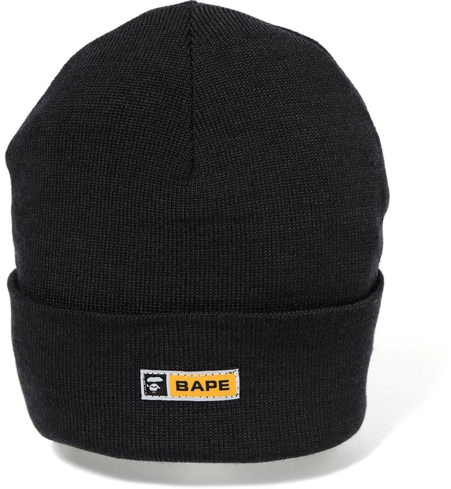 BAPE - KNIT WATCH BEANIE (BLACK) - KNIT