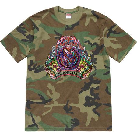 SUPREME - KNOT TEE (WOODLAND CAMO) - KNOCAM