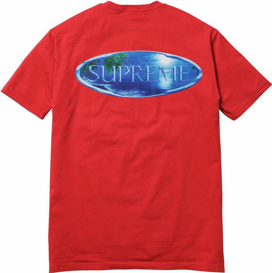 SUPREME - LAGOON TEE (RED) - LAGRED