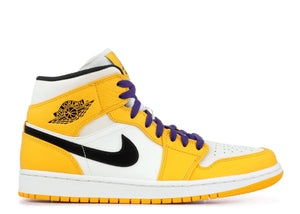 AIR JORDAN RETRO 1 MID SE - LAKERS - LAKER