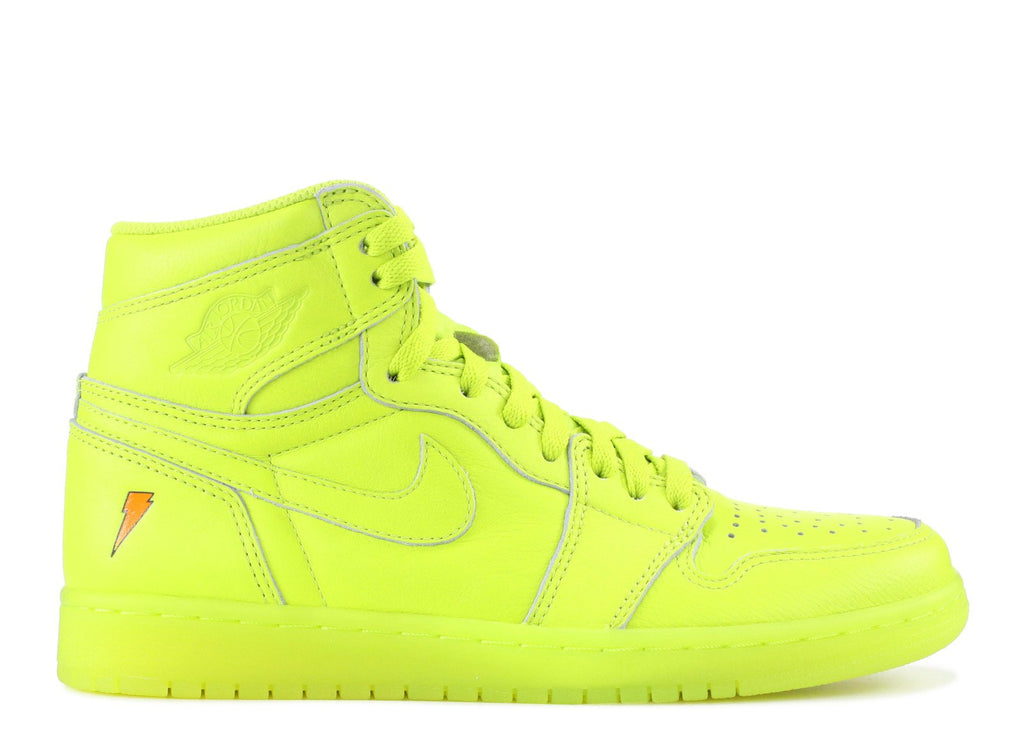 AIR JORDAN RETRO 1 OG G8RD - LEMON LIME - LEMON