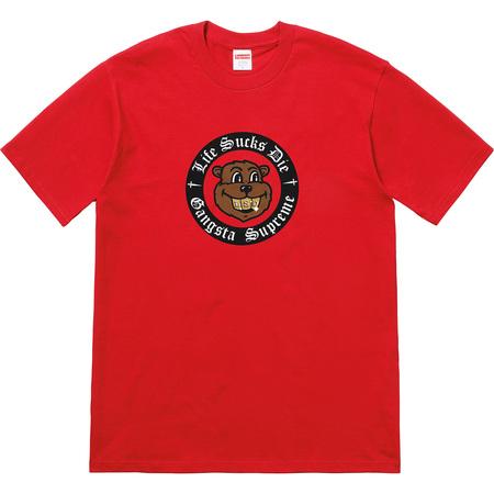 SUPREME - LIFE SUCKS DIE TEE (RED) - LIFRED