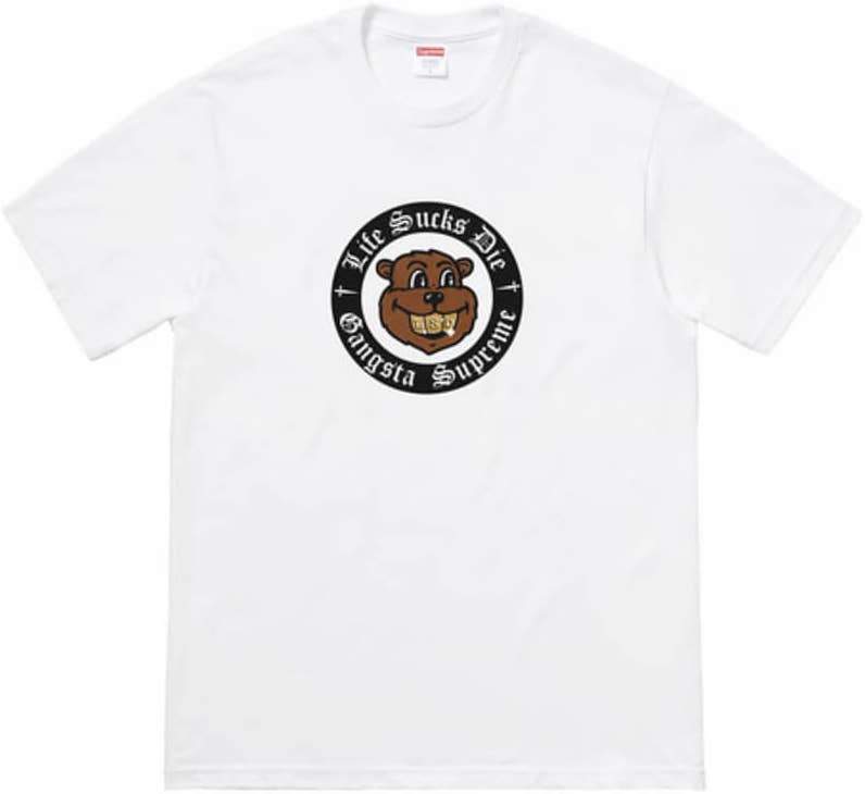 SUPREME - LIFE SUCKS DIE TEE (WHITE) - LIFWHT