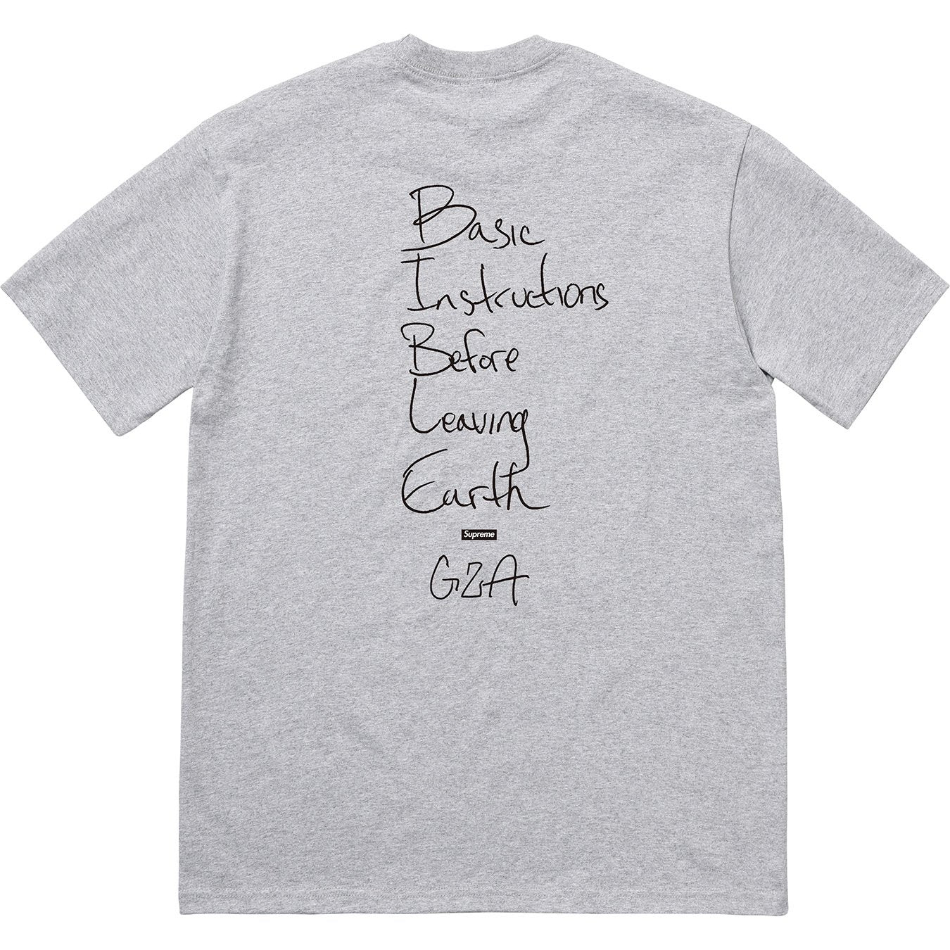 SUPREME - LIQUID SWORDS TEE (HEATHER GREY) - LIQGRY2