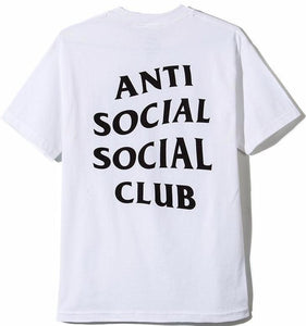 ANTI SOCIAL SOCIAL CLUB - LOGO TEE 2 (WHITE) - LOGO_2_BACK