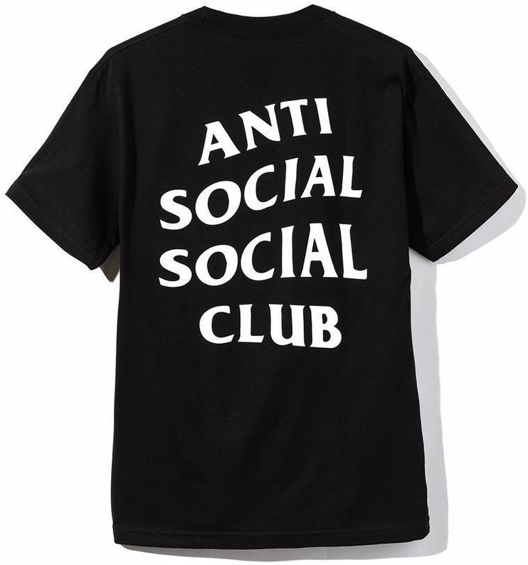 ANTI SOCIAL SOCIAL CLUB - LOGO TEE 2 (BLACK) - LOGO_BACK