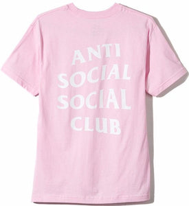 ANTI SOCIAL SOCIAL CLUB - LOGO TEE 2 (PINK) - LOGO_PINK_BACK