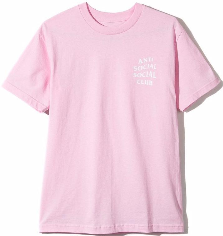 ANTI SOCIAL SOCIAL CLUB - LOGO TEE 2 (PINK) - LOGO_PINK_FRONT