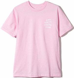 ANTI SOCIAL SOCIAL CLUB - LOGO TEE 2 (PINK) - LOGO_PINK_FRONT