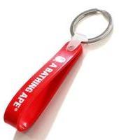 BAPE - RUBBER LOOP KEYCHAIN (RED) - LOOPRED3