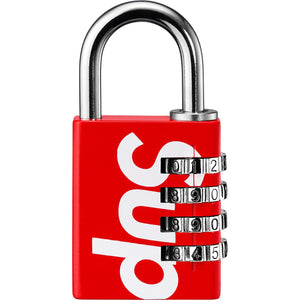 SUPREME/MASTER LOCK - NUMERIC COMBINATION LOCK (RED) - LRED1_b96a7146-5585-416d-aecd-4d69eb52c2ca