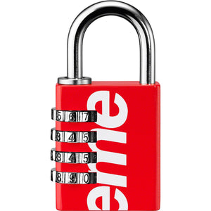 SUPREME/MASTER LOCK - NUMERIC COMBINATION LOCK (RED) - LRED2_f10abbca-7bf3-4445-b85f-6b90d4454734