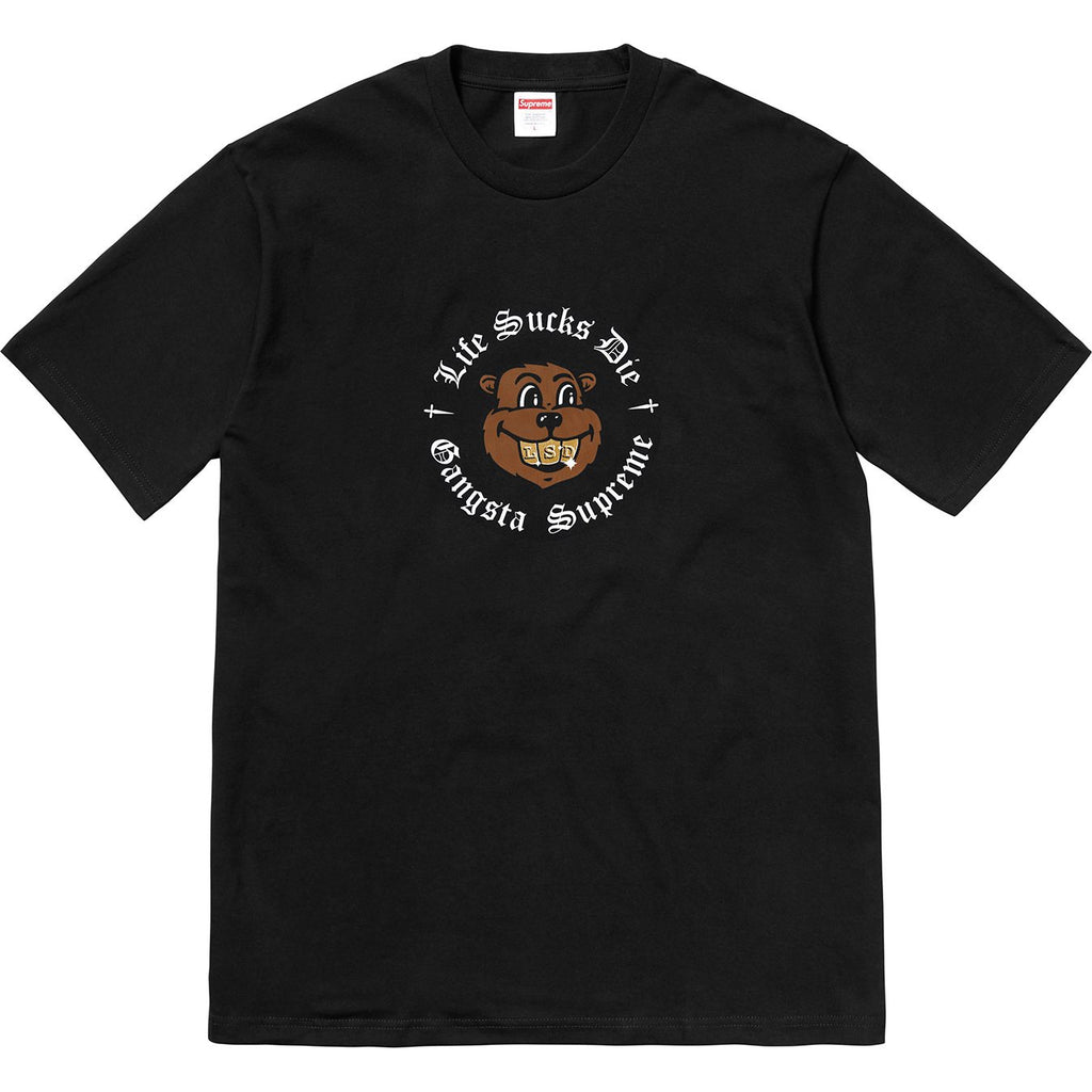 SUPREME - LIFE SUCKS DIE TEE (BLACK) - LSDBLK