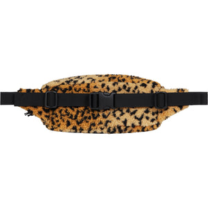 SUPREME - LEOPARD FLEECE WAIST BAG (YELLOW) - LY2