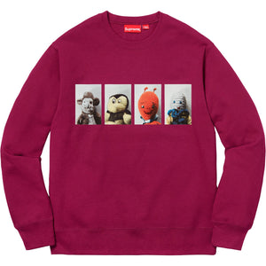 SUPREME/MIKE KELLEY - AHH...YOUTH! CREWNECK (MAGENTA) - MA1