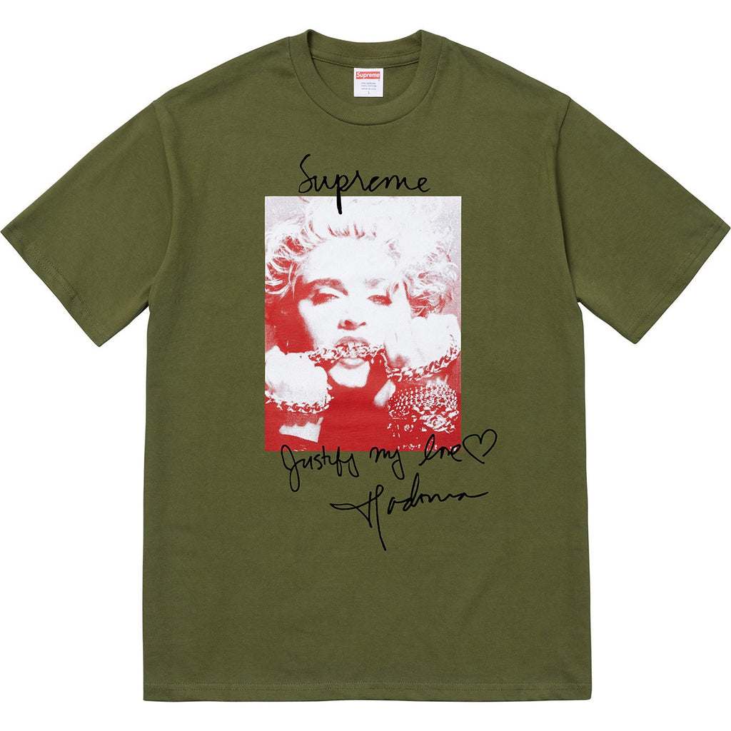 SUPREME - MADONNA TEE (OLIVE) - MADOLV