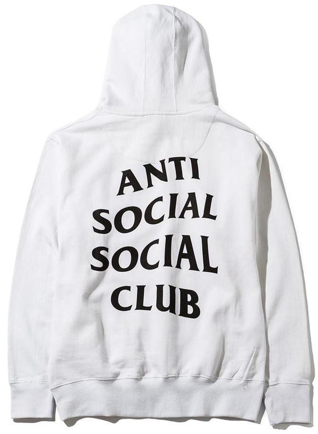 ANTI SOCIAL SOCIAL CLUB - MASOCHISM HOODIE (WHITE) - MASO_BACK