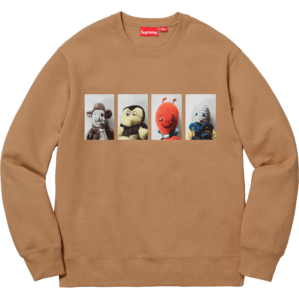 SUPREME/MIKE KELLEY - AHH...YOUTH! CREWNECK (BROWN) - MB1