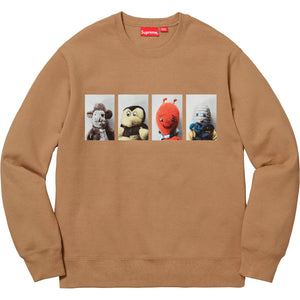 SUPREME/MIKE KELLEY - AHH...YOUTH! CREWNECK (BROWN) - MB1